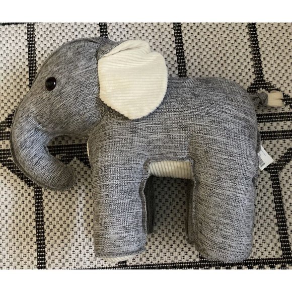 Walgreens Toys Walgreen Co Gray Yellow Textured Elephant Plush
